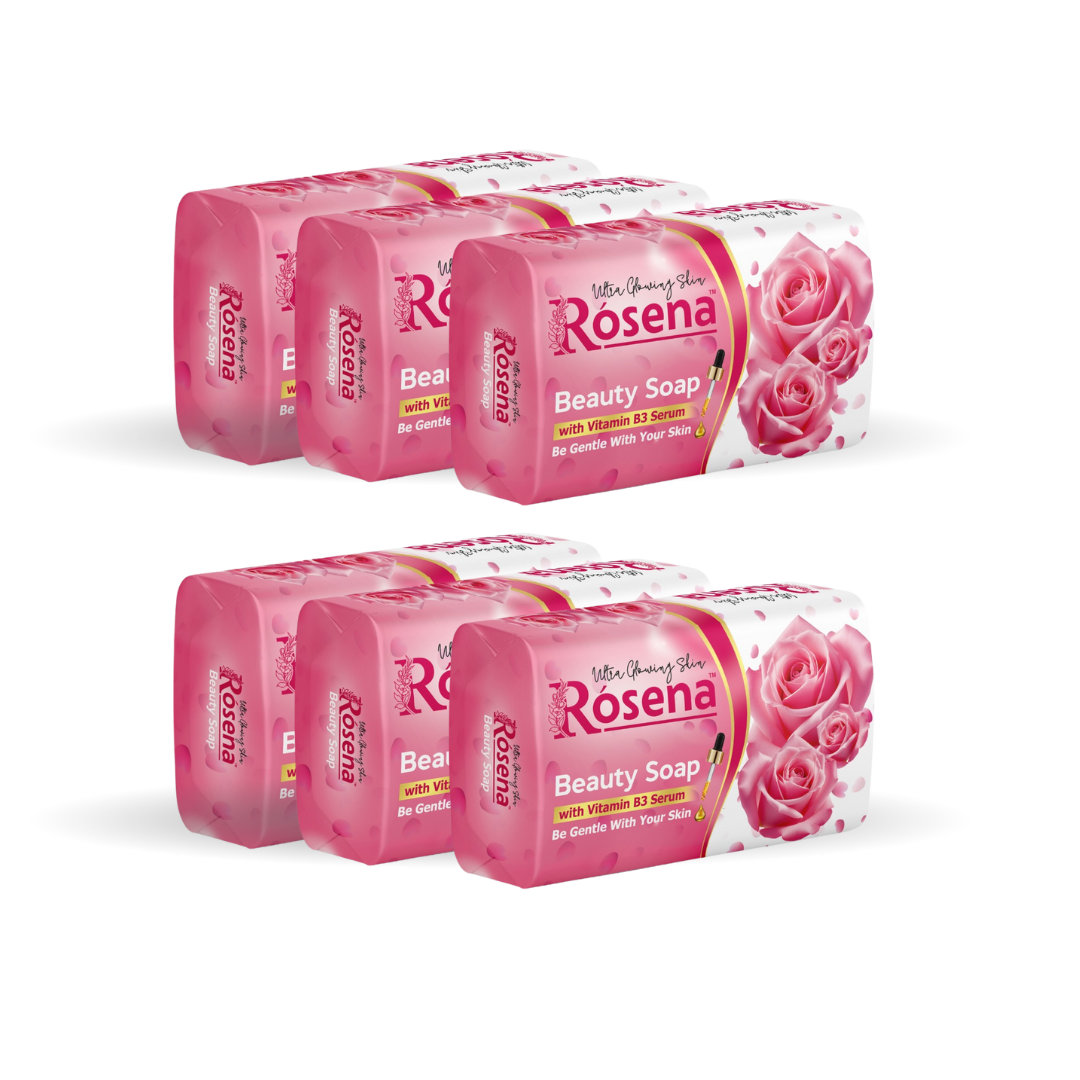 Rosena Beauty Soap – Rose with Vitamin B3 Serum