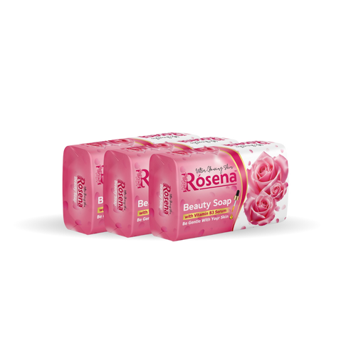 Rosena Beauty Soap – Rose with Vitamin B3 Serum