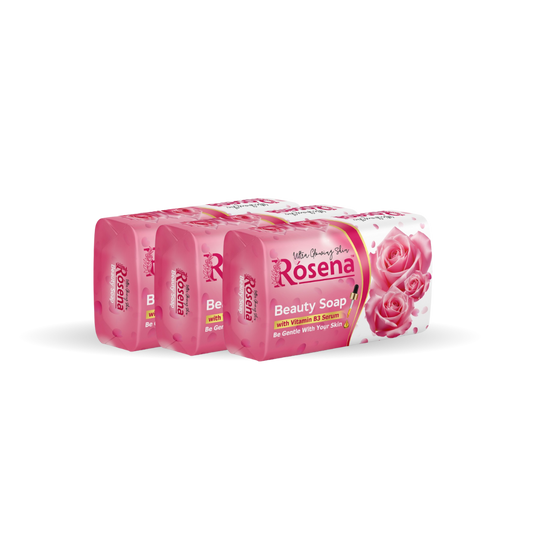 Rosena Beauty Soap – Rose with Vitamin B3 Serum