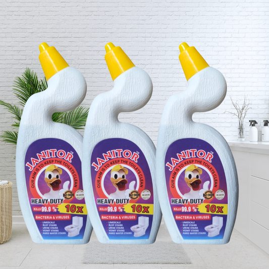 Janitor Heavy Duty Toilet Cleaner - PACK OF 3
